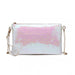 Lh1765 We- Miss Lulu Sequins Clutch Evening Bag White - Image 1