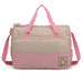 9026 - Miss Lulu Polyester 5 Pcs Set Maternity Baby Changing Bag Dot - Pink - Image 2