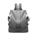 Lg1903 - Miss Lulu Two Way Backpack Shoulder Bag With Pom Pom Pendant - Grey - Image 2