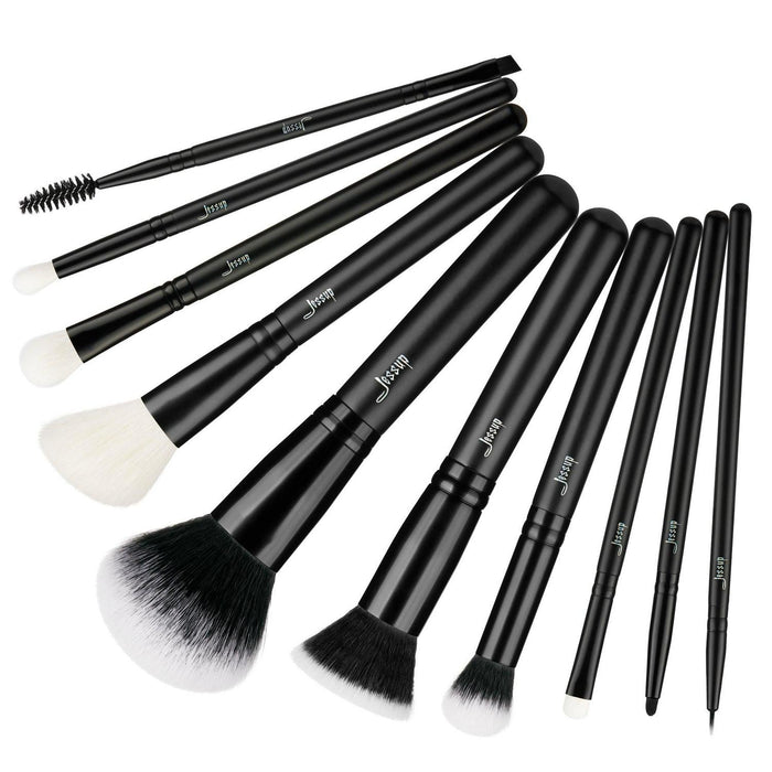 10pcs Customary Makeup Brushes Gift Set with Box T323