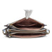 Lg6803-miss Lulu Canvas With Pompom Pendant Handbag Shoulder Bag Grey - Image 3