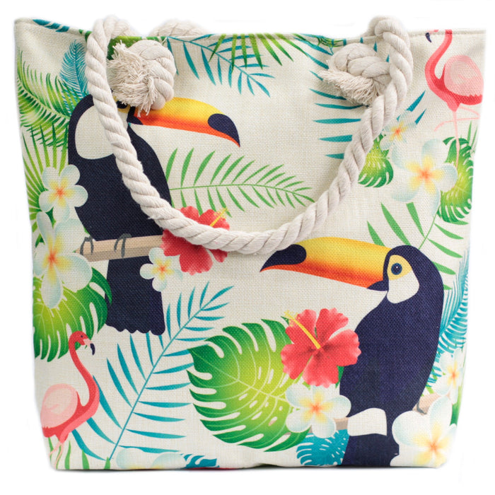 Sac à Anse en Corde - Toucan Tropical