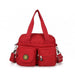 VK5250-RED - Women Large Solid Crossbody Bags - Love Thy Bargains