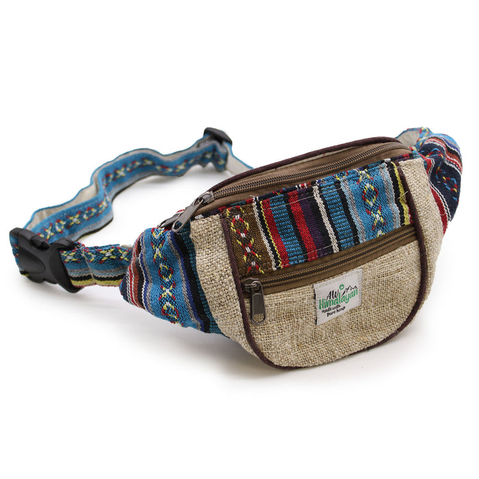 Bum Bag - Hemp & Cotton (assorted)