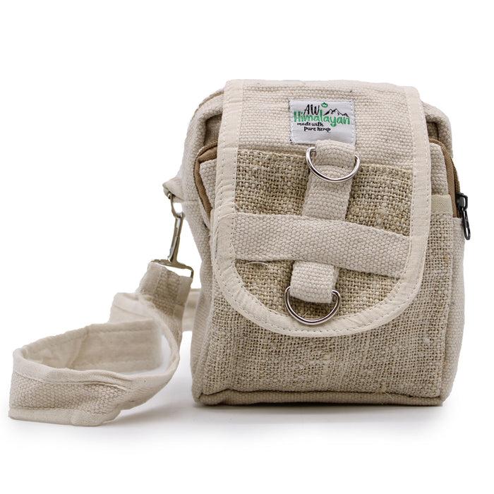 Sac de voyage en chanvre naturel et coton Body-Cross 