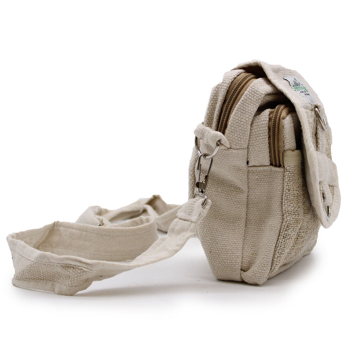 Sac de voyage en chanvre naturel et coton Body-Cross 