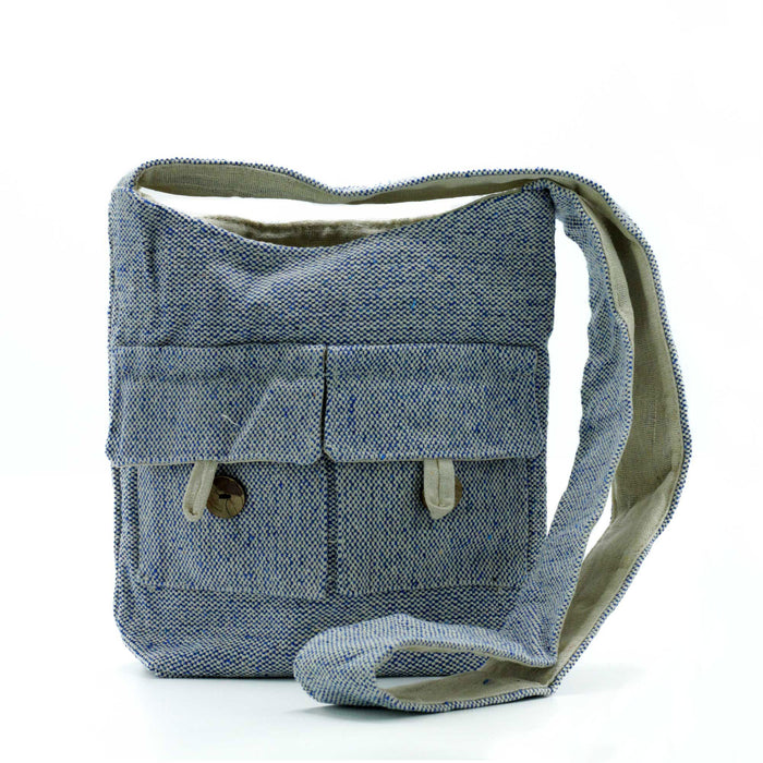 Sacs à Deux Poches Tons Naturels - Comp Denim - Moyen