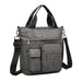 Lb6923 - Kono Multi-compartment Tote Shoulder Bag - Grey - Image 1