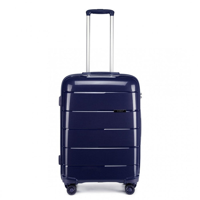 20 Inch Cabin Size Hard Shell Pp Suitcase - Navy