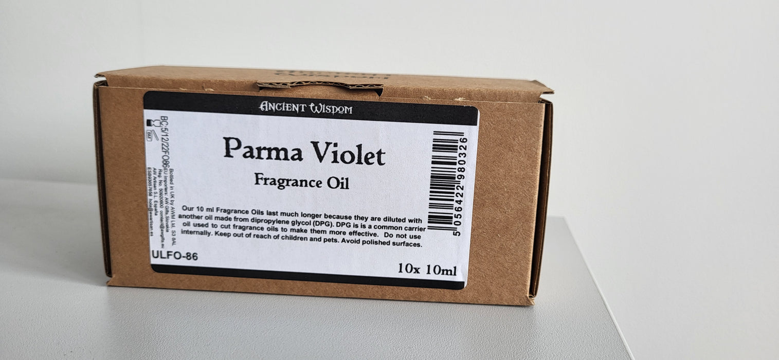 10 ml Parma Violet Fragrance Oil10 ml Fresh Cotton Oil - UNLABELLED