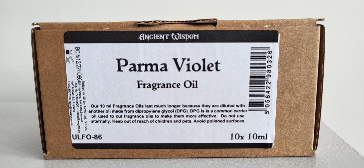 10 ml Parma Violet Fragrance Oil10 ml Fresh Cotton Oil - UNLABELLED