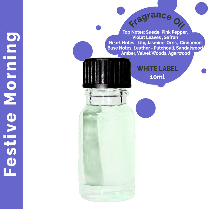 Festive Morning Fragrance Oil 10ml - White Label