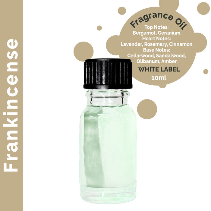 10ml Frankincense Fragrance Oil - UNLABELLED