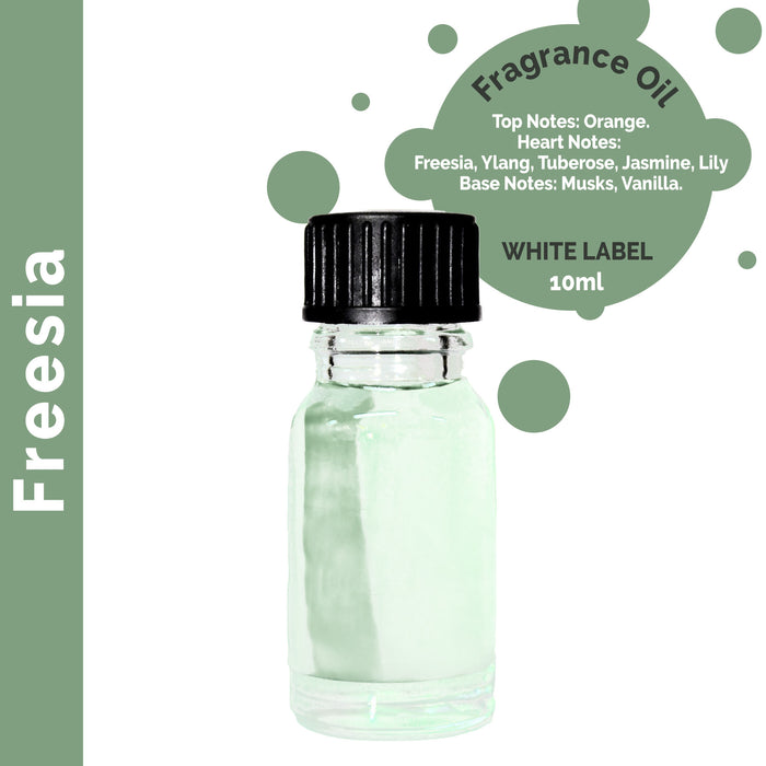 10 ml Freesia Fragrance Oil - UNLABELLED