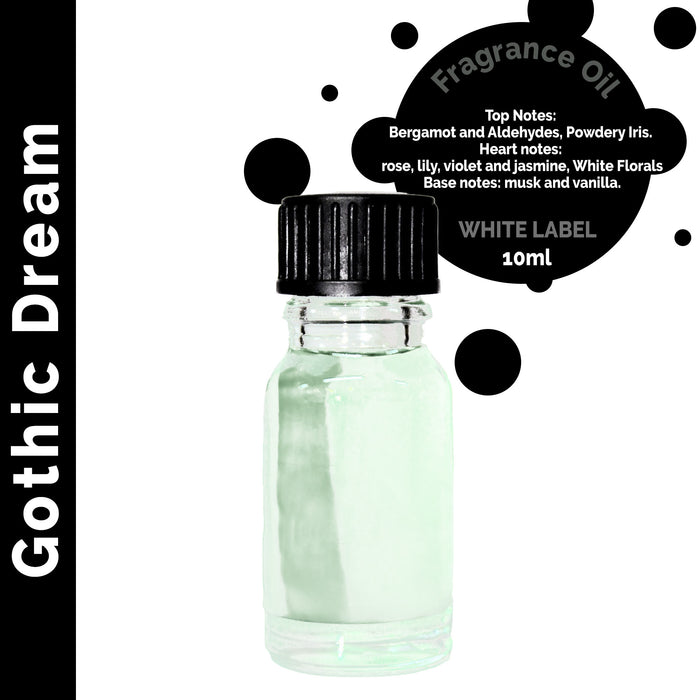 10 ml Gothic Dream Fragrance Oil - UNLABELLED