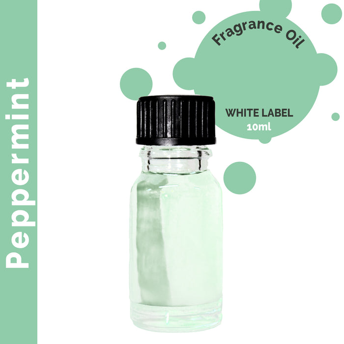 10 ml Peppermint Fragrance Oil - UNLABELLED