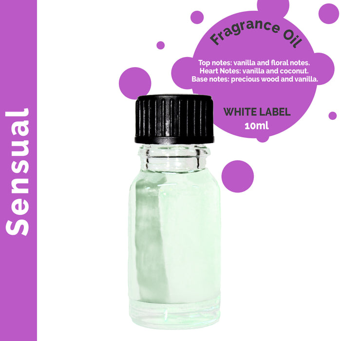 10 ml Sensual Fragrance Oil - UNLABELLED