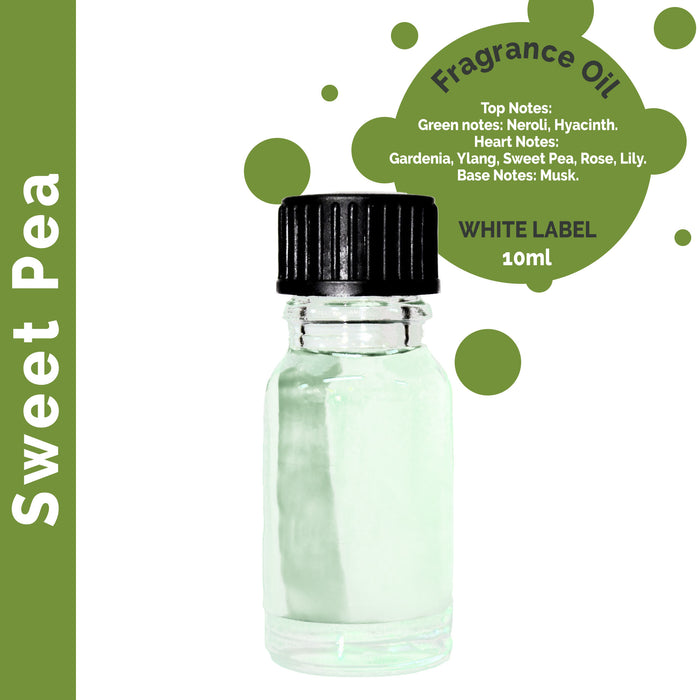 10 ml Sweet Pea Fragrance Oil - UNLABELLED