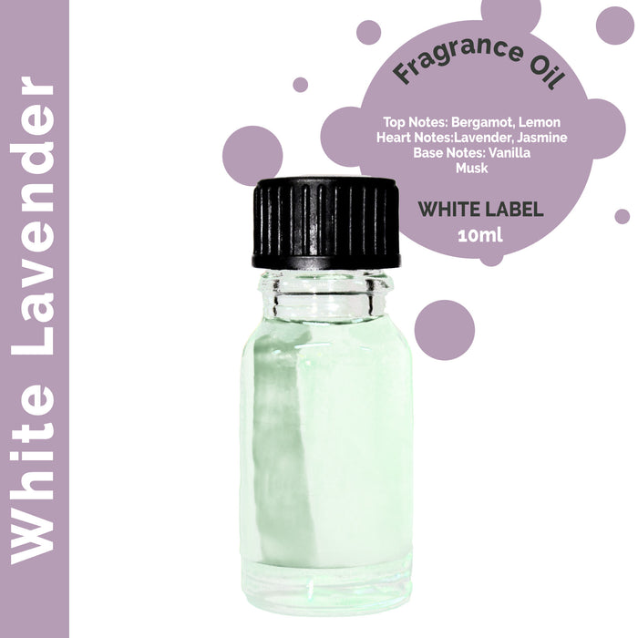 10 ml White Lavender Fragrance Oil - UNLABELLED