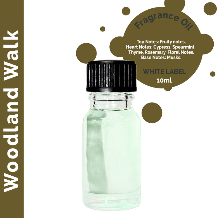 10 ml Woodland Walk Fragrance Oil - UNLABELLED