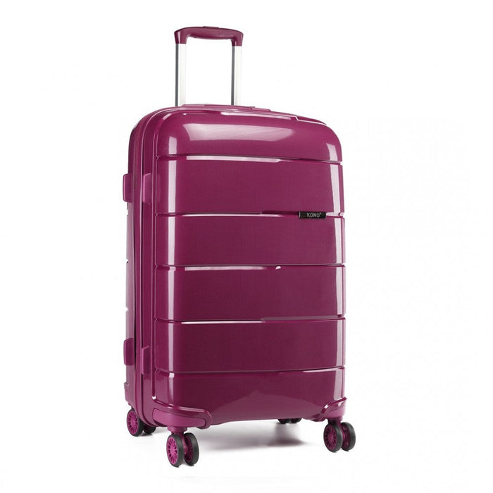 24 Inch Hard Shell Pp Suitcase  Purple