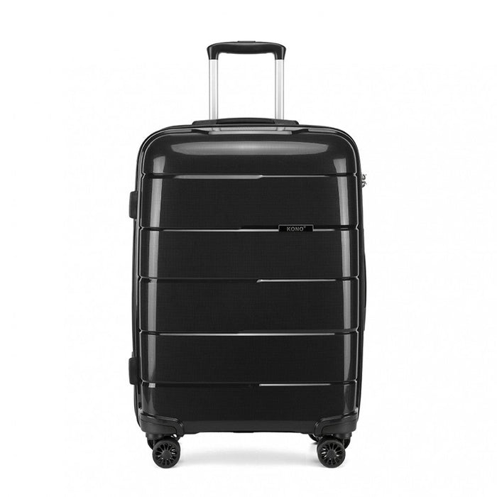 28 Inch Hard Shell Pp Suitcase - Black