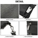 Lb6927 - Miss Lulu Multi Pocket Leather Look Rfid-blocking Cross Body Bag - Black - Image 6