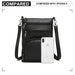 Lb6927 - Miss Lulu Multi Pocket Leather Look Rfid-blocking Cross Body Bag - Black - Image 5