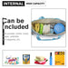 9026 - Miss Lulu Polyester 5 Pcs Set Maternity Baby Changing Bag Dot - Blue - Image 7