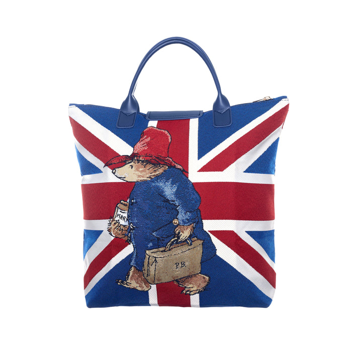 Union Jack Paddington Bear ™ - Foldaway Bag-1