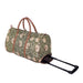 William Morris Pimpernel and Thyme Green - Pull Holdall-0