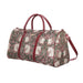 William Morris Pimpernel and Thyme Red - Big Holdall Bag-2