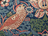 William Morris Strawberry Thief Blue - Big Holdall Bag-6