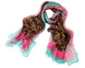 Leopard Pink & Blue - Big Chiffon - Love Thy Bargains