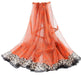 Orange - Big Chiffon - Love Thy Bargains