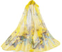 Yellow Butterfly - 100% Pure Silk Scarf-1