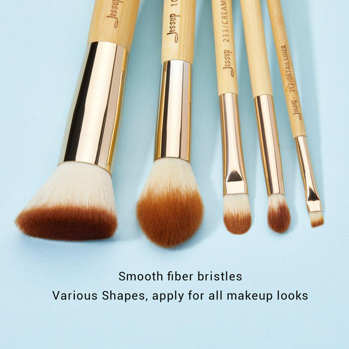 Bamboo Complete Makeup Brush Set 20 Pcs T145