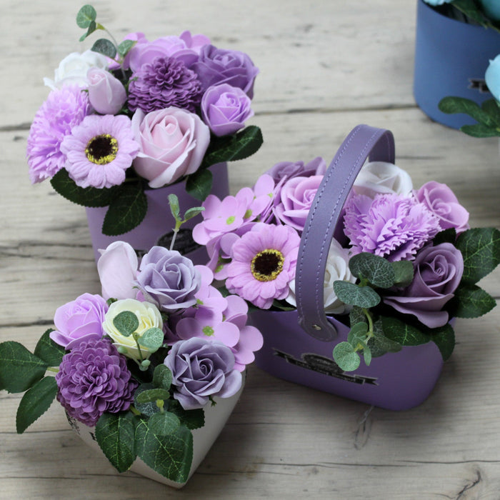 Bouquet Petite Basket - Soft Lavender