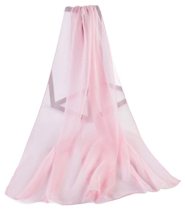 Baby Pink - Plain Chiffon - Love Thy Bargains