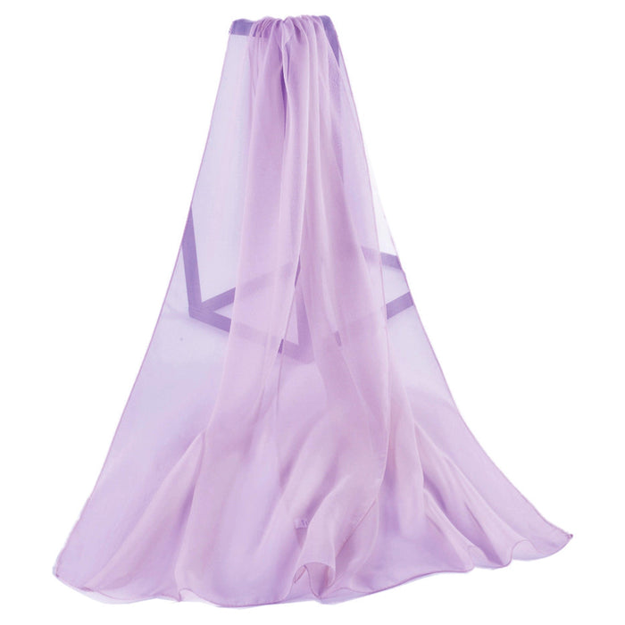 Violet - Plain Chiffon - Love Thy Bargains