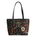 Morning Garden Black - College Bag - Love Thy Bargains