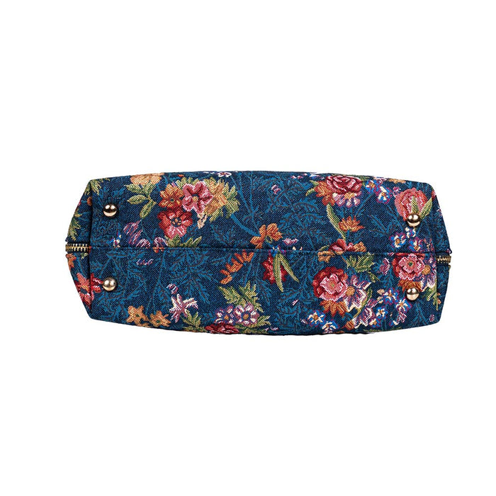 V&A Licensed Flower Meadow Blue - Convertible Bag-3
