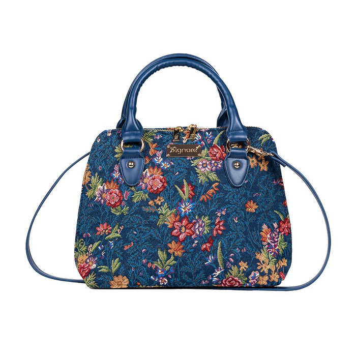 V&A Licensed Flower Meadow Blue - Convertible Bag-0