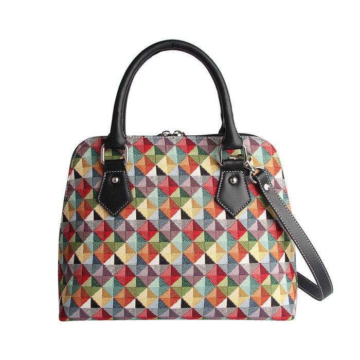 Multi Coloured Triangle - Convertible Bag - Love Thy Bargains