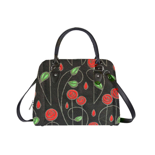 Mackintosh Simple Rose Black - Convertible Bag-0