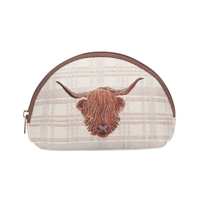 Highland Cow - Cosmetic Bag - Love Thy Bargains