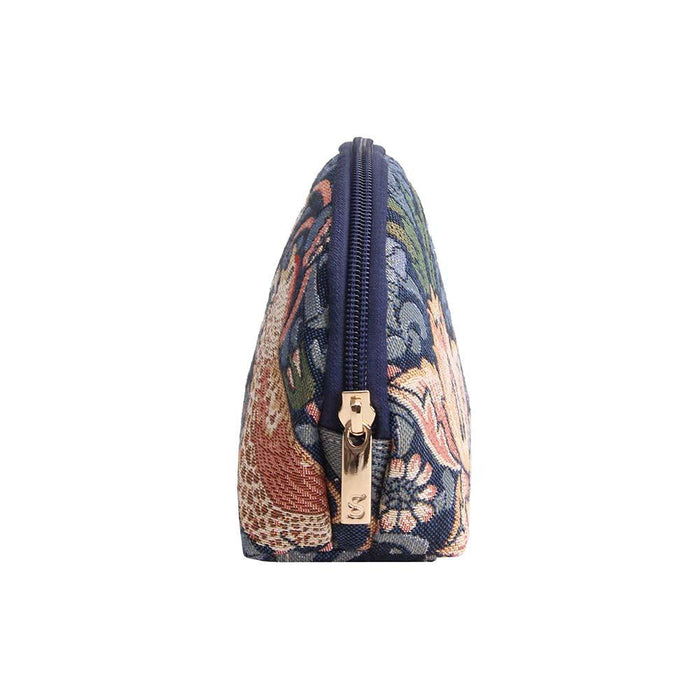 William Morris Strawberry Thief Blue - Cosmetic Bag-3