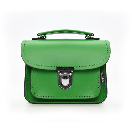 Luna Handmade Leather Bag - Green-0
