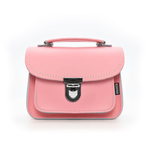 Luna Handmade Leather Bag - Pink-0