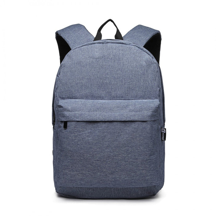 E1930 - Kono Large Functional Basic Backpack - Blue